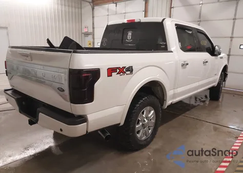 2015 Ford F-150 Platinum from USA, damaged, VIN 1FTEW1EG2FFB88588